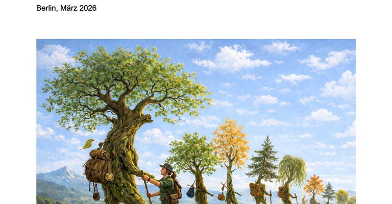 Coverbild der Stellungnahme des wissenschaftlichen Beirats zum Theme Migration von Baumarten